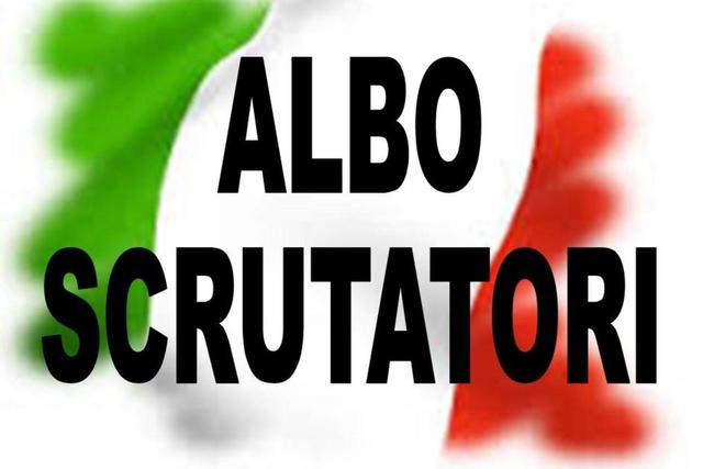 AGGIORNAMENTO ALBO SCRUTATORI - PRESENTAZIONE DOMANDA DI ISCRIZIONE ENTRO IL 30/11/2020